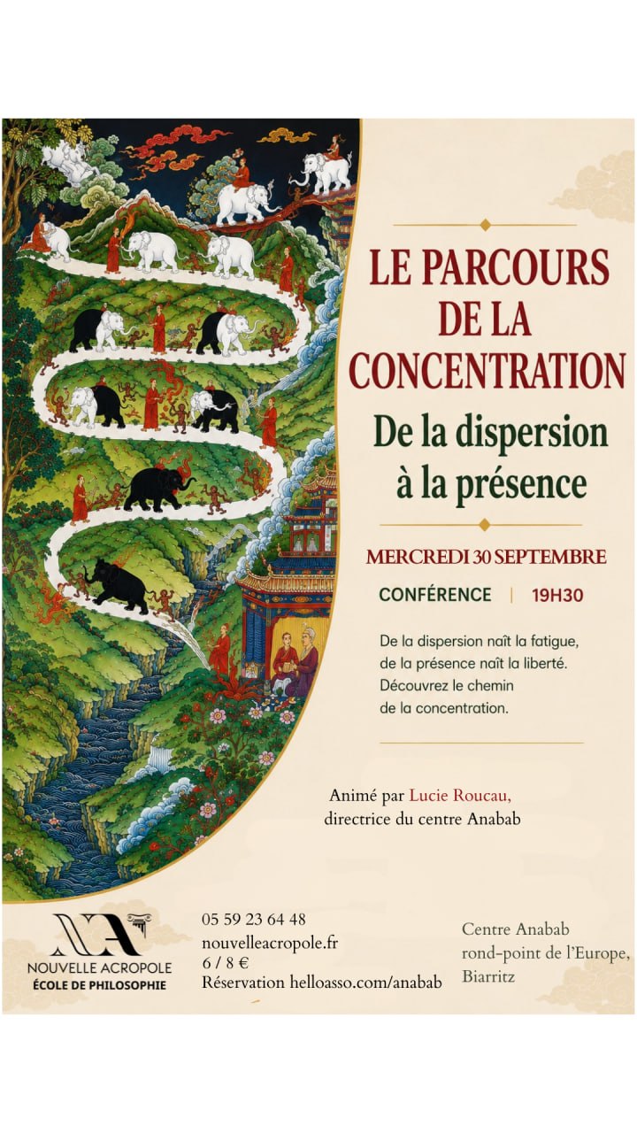 Le parcours de la concentration : de la dispersion à la présence