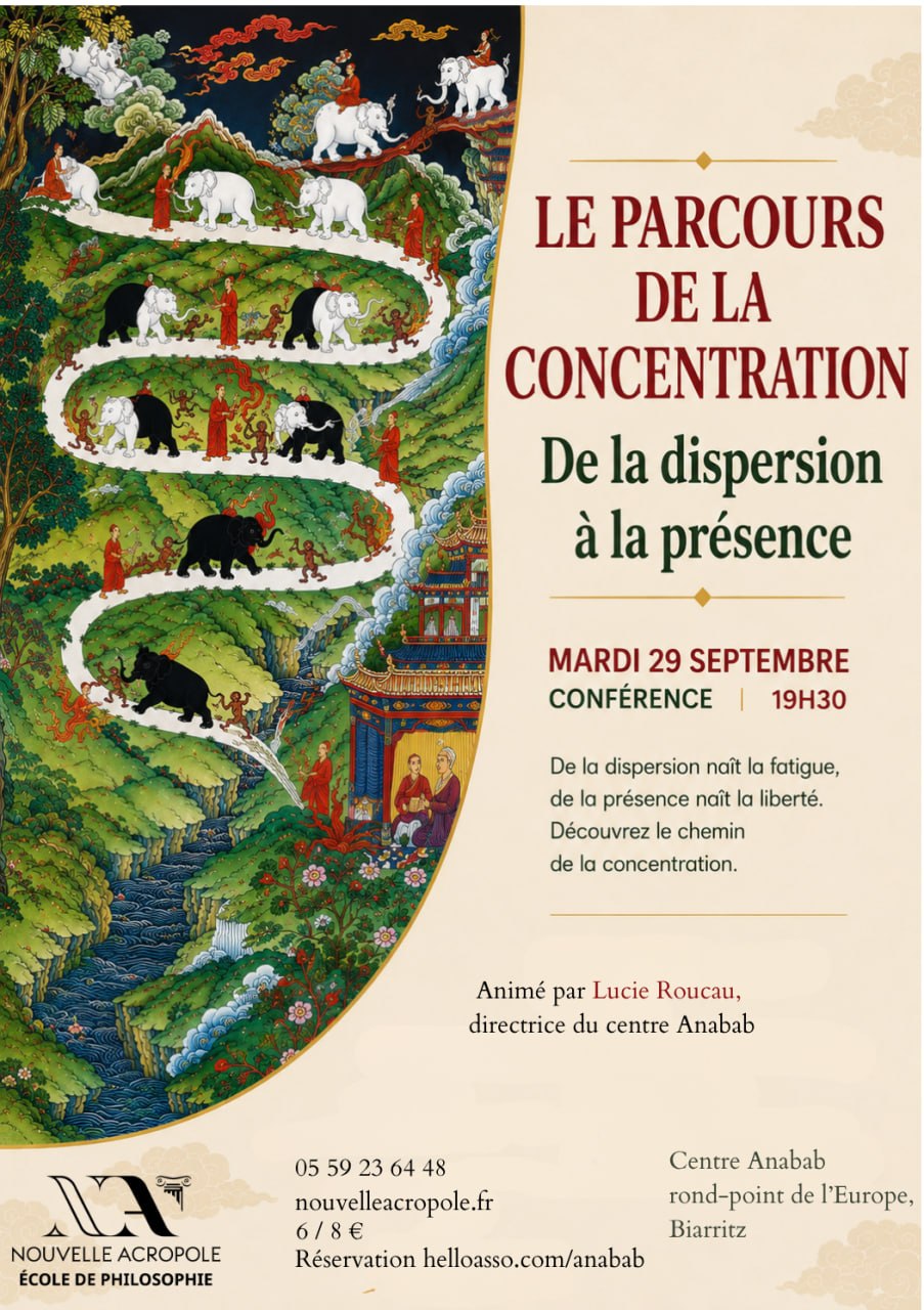 Le parcours de la concentration : de la dispersion à la présence