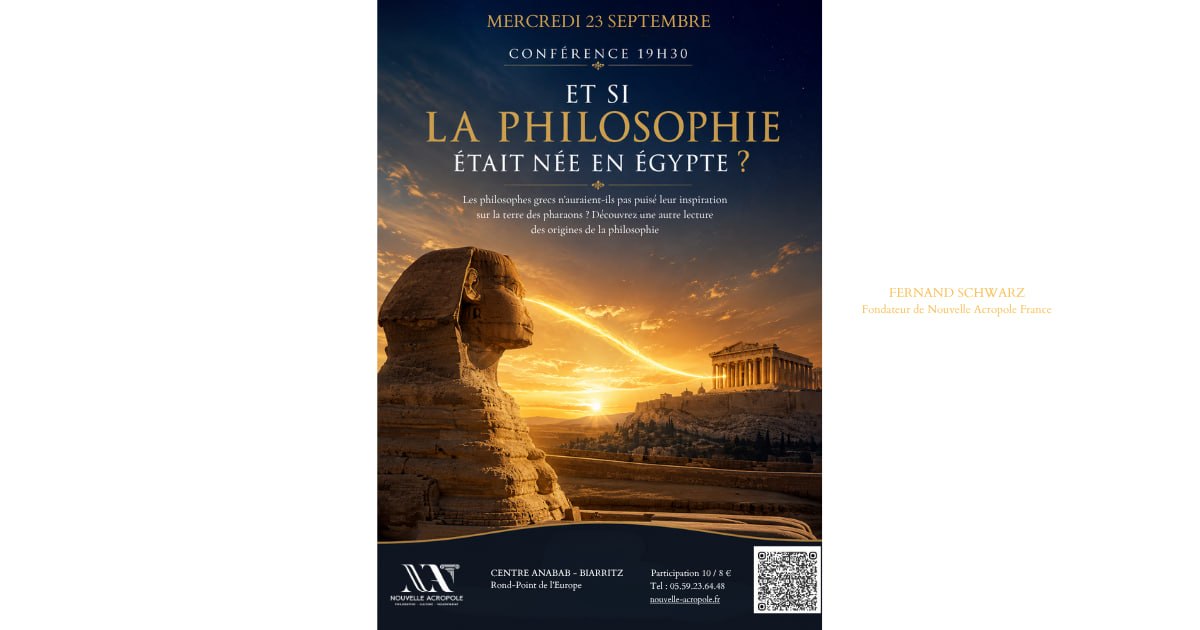 Et si la philosophie était née en Egypte?