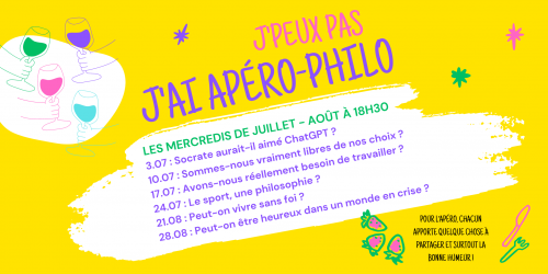 Apéro philo :  Le sport, une philosophie ?