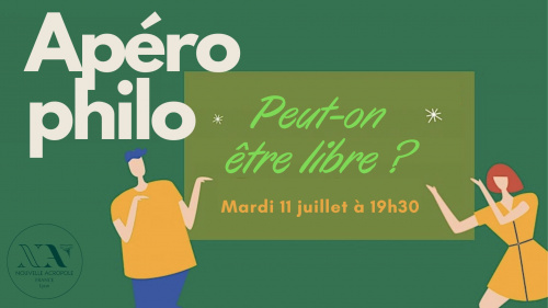 Apéro-Philo : peut-on être libre ?