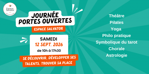 Journées Portes Ouvertes — Espace Salvator