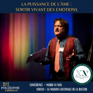 Conférence : La puissance de l'âme, par Bertrand Vergely